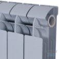 Global STYLE PLUS 500 6 секции радиатор биметаллический боковое подключение (цвет cod.08 grigio argento opaco metallizzato 2676 (серый))
